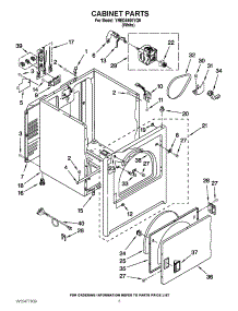 10 - 48`` Cooktop Rough-In Box parts for Thermador PSC486GLZS from AppliancePartsPros.com