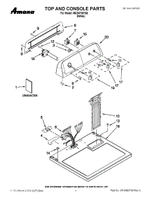 12 - Psc484gg Control Panel parts for Thermador PSC364GLZS from AppliancePartsPros.com