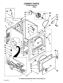 10 - Rear Oven parts for Thermador PDR366ZS from AppliancePartsPros.com