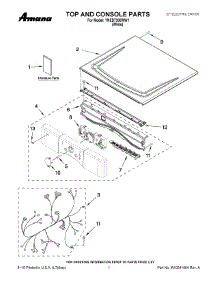 14 - Standard Burner parts for Thermador PDR364GLZS from AppliancePartsPros.com