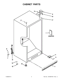 02 - Packout & Oven Wiring parts for Thermador Wall Oven CJ302UB from AppliancePartsPros.com