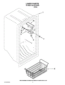 05 - Upper Plenum parts for Thermador Wall Oven CJ302UB from AppliancePartsPros.com