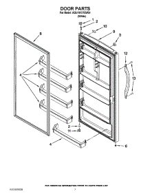 06 - Upper Microwave Oven parts for Thermador Wall Oven CJ302UB from AppliancePartsPros.com