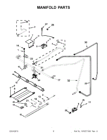 18 - Lower Oven Module parts for Thermador CJ302ZS from AppliancePartsPros.com