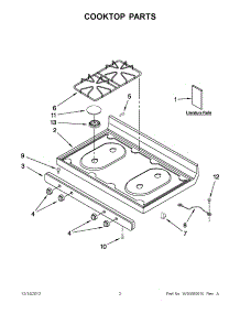 11 - Microwave Touch Control Door parts for Thermador Oven SMWS72YP AFTER S/N 8204 from AppliancePartsPros.com