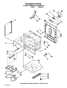 02 - Top Plemum parts for Thermador Oven SM272YW AFTER S/N 8204 from AppliancePartsPros.com