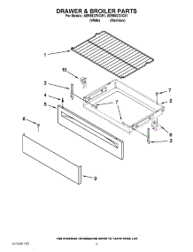 08 - Microwave Parts & Food Cavity parts for Thermador Oven SM272YB AFTER S/N 8204 from AppliancePartsPros.com