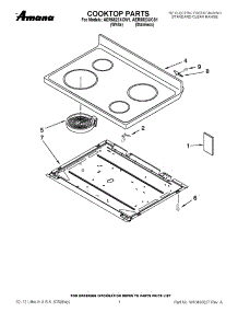 10 - Microwave Main Door parts for Thermador Oven SM272ZS AFTER S/N 8204 from AppliancePartsPros.com