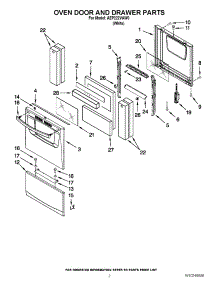 16 - Refrigerator Door Page 3 parts for Thermador Refrigerator TSS48QBW from AppliancePartsPros.com