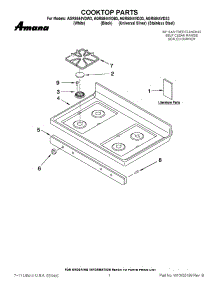 03 - Control parts for Thermador Warming Drawer WD24QB from AppliancePartsPros.com