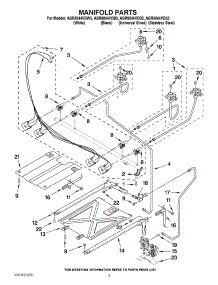 03 - Control parts for Thermador Warming Drawer WD24QW from AppliancePartsPros.com