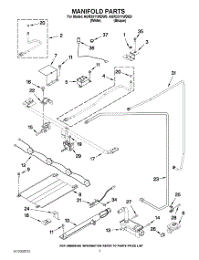 08 - Custom Wood Door Front parts for Thermador Warming Drawer WD27QB from AppliancePartsPros.com