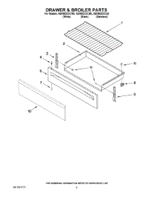 05 - Front Trim parts for Thermador Oven CMT-227 from AppliancePartsPros.com