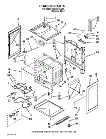 09 - Rear View parts for Thermador Oven CMT-20 from AppliancePartsPros.com