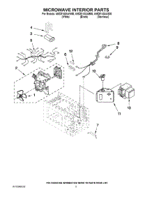 28 - Schematic Diagram (2) parts for Thermador Cooktop PCS484GD from AppliancePartsPros.com