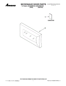03 - Power Section parts for Thermador Microwave MTR-36 from AppliancePartsPros.com