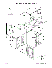 04 - Burner Box parts for Thermador Cooktop SGN36GW from AppliancePartsPros.com