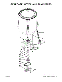 05 - Gas Control Valves parts for Thermador Cooktop SGN36GW from AppliancePartsPros.com