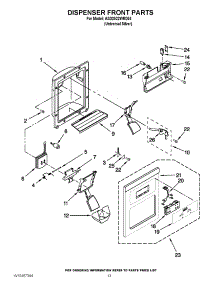 07 - Freezer Liner parts for Thermador Refrigerator TSS36DAW-06 from AppliancePartsPros.com