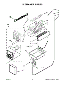 17 - Refrigerator Door Page 4 parts for Thermador Refrigerator TSS42QBB from AppliancePartsPros.com