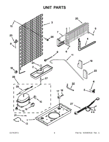 28 - Icemaker parts for Thermador Refrigerator TSS42QBB from AppliancePartsPros.com