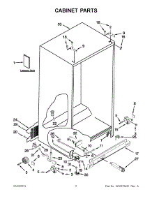15 - Air Flow & Reservoir parts for Thermador Refrigerator TSS42QBB00 from AppliancePartsPros.com