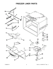 28 - Frame parts for Thermador Range PRSE486GLS from AppliancePartsPros.com