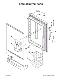 06 - Burner Box parts for Thermador Cooktop GPS366S from AppliancePartsPros.com