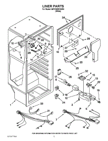 09 - Rough-In Box & Frame - Tmh30 parts for Thermador Cooktop TMH30B from AppliancePartsPros.com