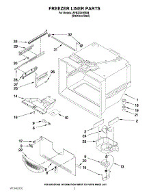 13 - Rear Support Bar & Hold-Down Bracket parts for Thermador Cooktop TMHCV36GW from AppliancePartsPros.com