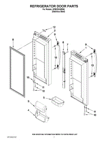 14 - Snorkel parts for Thermador Cooktop TMH36GB from AppliancePartsPros.com