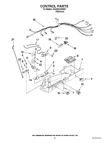 15 - Gear Box Plug & Snorkel Gear Box parts for Thermador Cooktop TMH36GS from AppliancePartsPros.com