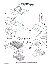 12 - Burner Caps, Rear Support Bar, Hold-Down parts for Thermador Cooktop GGS30W from AppliancePartsPros.com