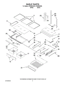 13 - Snorkel parts for Thermador Cooktop GGS30 from AppliancePartsPros.com