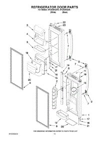 14 - Gear Box Plug, Snorkel & Gear Box parts for Thermador Cooktop GGS365W from AppliancePartsPros.com
