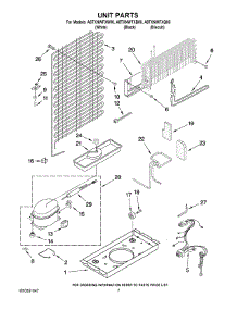 16 - Integral Ventilator parts for Thermador Cooktop GGSCV30 from AppliancePartsPros.com