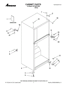 16 - Integral Ventilator parts for Thermador Cooktop GGS365W from AppliancePartsPros.com