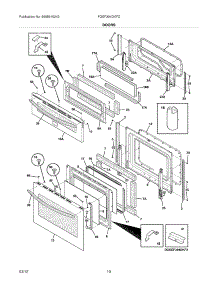 12 - Wiring Diagram (2) parts for Thermador RDF30QB PRIOR TO S/N 9708 from AppliancePartsPros.com