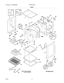 12 - Wiring Diagram (2) parts for Thermador RDF30RS PRIOR TO S/N 9707 from AppliancePartsPros.com