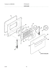07 - Plenum Assembly parts for Thermador Wall Oven CT130-03 from AppliancePartsPros.com