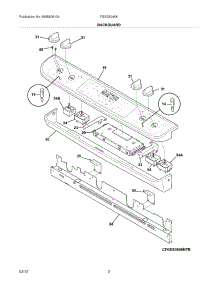30 - Rough-In Box parts for Thermador Cooktop CD365UB from AppliancePartsPros.com