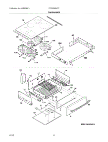 06 - Maintop Component Parts parts for Thermador Cooktop SGC304RB from AppliancePartsPros.com