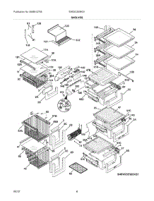 15 - Ref30 Free-Standing parts for Thermador RES30QB S/N 9708 & UP from AppliancePartsPros.com