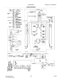 17 - Res30 Slide-In parts for Thermador RDDS30VQB S/N 9707 & UP from AppliancePartsPros.com