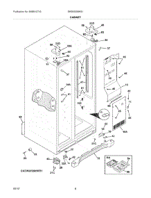 19 - Rdds30v, Red30v Base parts for Thermador RDF30QW S/N 9708 & UP from AppliancePartsPros.com