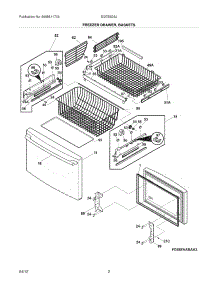 23 - Main Oven Door parts for Thermador RDDS30QW S/N 9708 & UP from AppliancePartsPros.com