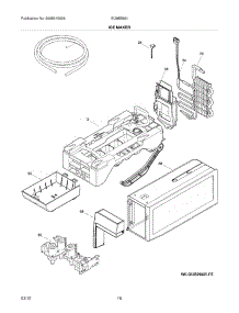32 - Wiring (Red30v) parts for Thermador REF30QW S/N 9708 & UP from AppliancePartsPros.com