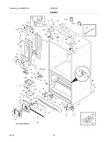 10 - Microwave Main Door parts for Thermador Oven SM272B from AppliancePartsPros.com