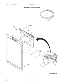 10 - Microwave High Voltage Harness parts for Thermador MT30S AFTER S/N 8204 from AppliancePartsPros.com