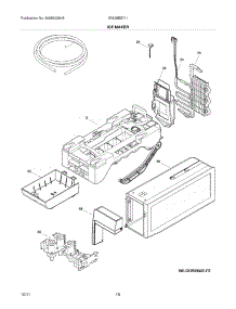 03 - Dimensions parts for Thermador HDI54TB from AppliancePartsPros.com